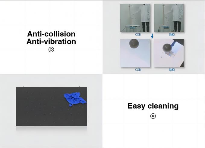 COB P1.56mm LED Wall Screen Panels Micro Pixel Pitch Without Significant Pixel Graininess 0
