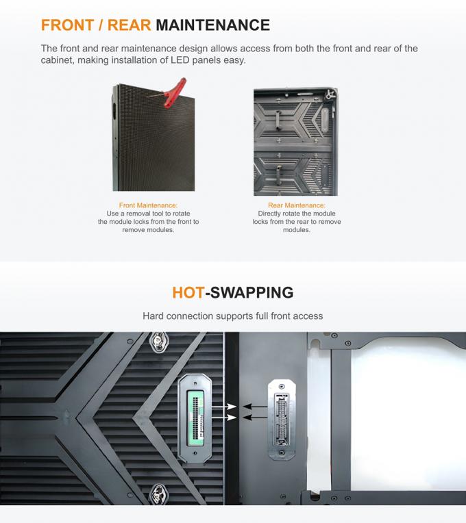 Outdoor Fixed LED Display Screen P3.91 P4.81 P6.25 P7.8 P10.4 Slim Full Color LED Video Wall 2