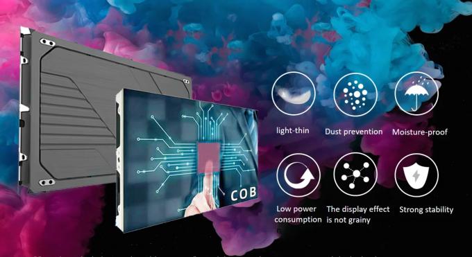 Die-casting Indoor  Aluminum Panel LED Video Wall Fine Pitch for Indoor and Outdoor Applications 0