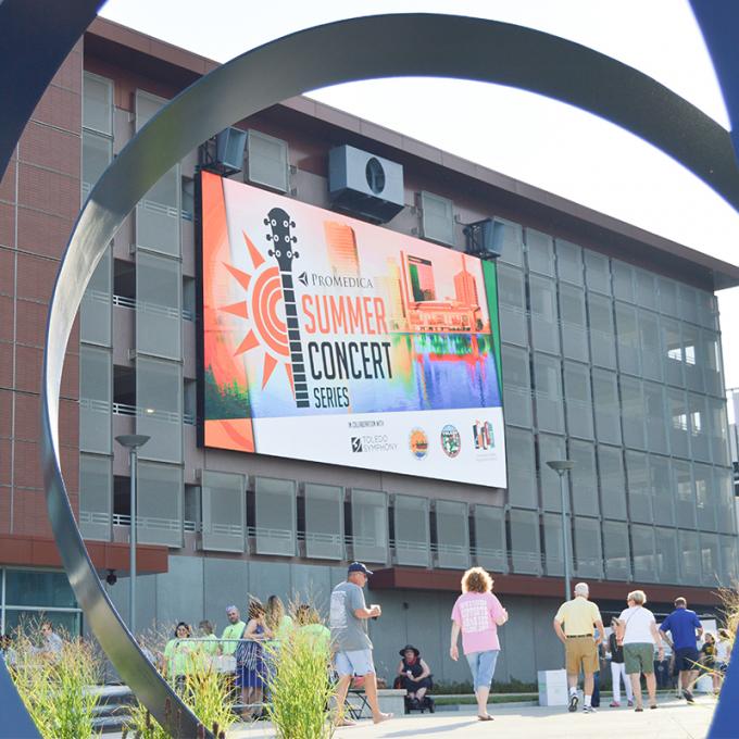 Outdoor SMD Led Display HD Full Color P4 P5 P6 P8 P10 Led Video Wall Screen 0