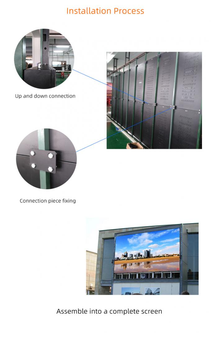 Outdoor SMD Led Display HD Full Color P4 P5 P6 P8 P10 Led Video Wall Screen 6