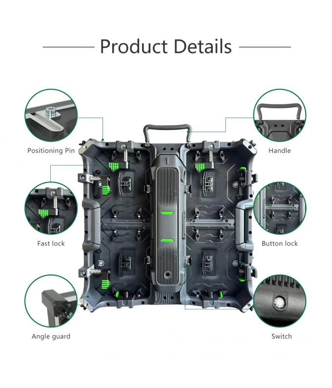 Rental LED Screen with High Performance Led Video Wall Screen P2.5 P3 P4 P5 P6 Indoor Outdoor Led Display Screen 3