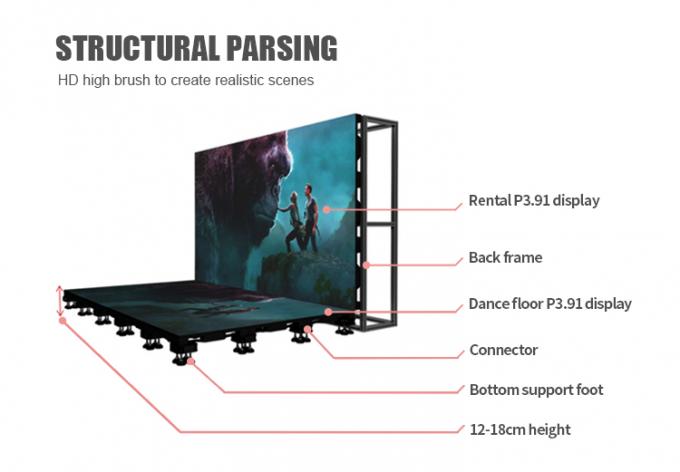 3D LED Screen VFX VR VP XR Filming Wall Curved Led Video Wall Hd Led Display Virtual Production Studio 6