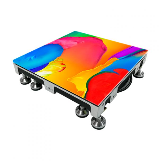 floor led display IP65 waterproof design floor led display heavy load standing led display indoor outdoor dancing floor led display 0