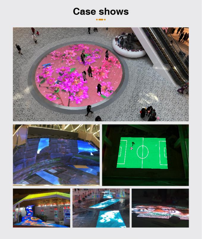 floor led display IP65 waterproof design floor led display heavy load standing led display indoor outdoor dancing floor led display 10