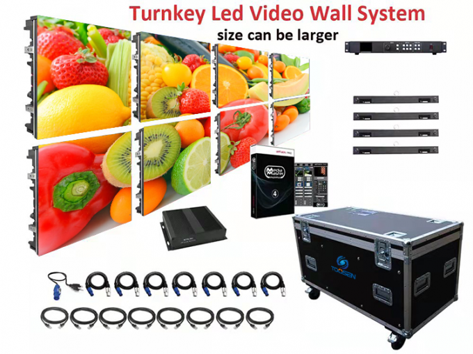 P3.91 P4.81Outdoor Live Performance LED Screen Rental LED Display Waterproof Stage High Brightness Background Screen LED Wall 1