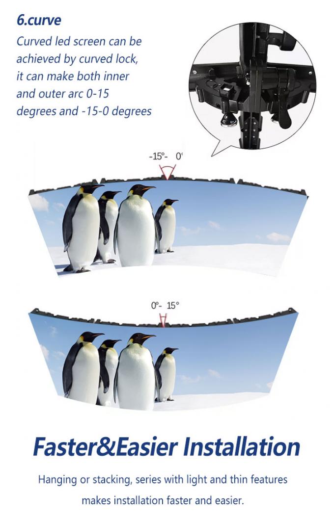 P3.91 P4.81Outdoor Live Performance LED Screen Rental LED Display Waterproof Stage High Brightness Background Screen LED Wall 7