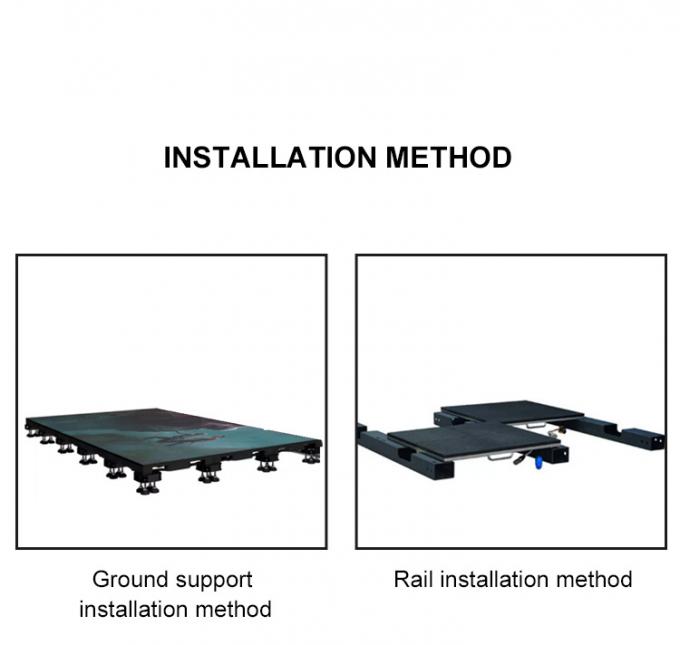 Led Dance Floor Display Rental Tile Panel 500*1000 High Refresh Led Stage Wedding Screen Wall P2.9 Interactive Led Display 6