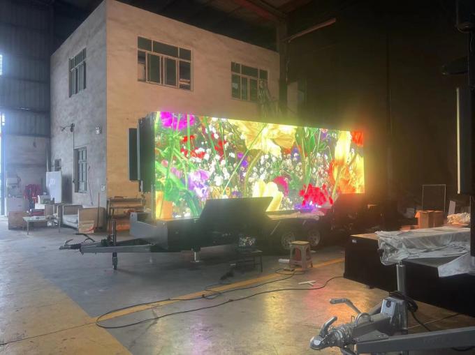 Outdoor Led Mobile Screen Trailer Billboard Led Display Screen Led-screen-trailer 4