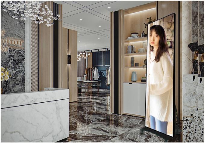 HD Moveable LED Poster Display Screen Indoor Outdoor Floor Standing P1.8 P2 Foldable Led Poster Screen P2.5 Led Screen Poster 8