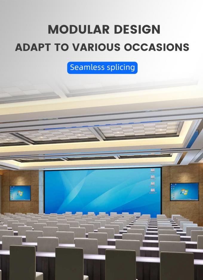 COB P0.9 P1.2 8K 4K  HDFull Color Ultrathin Fixed Indoor LED Video Wall Panel Screen Display 3