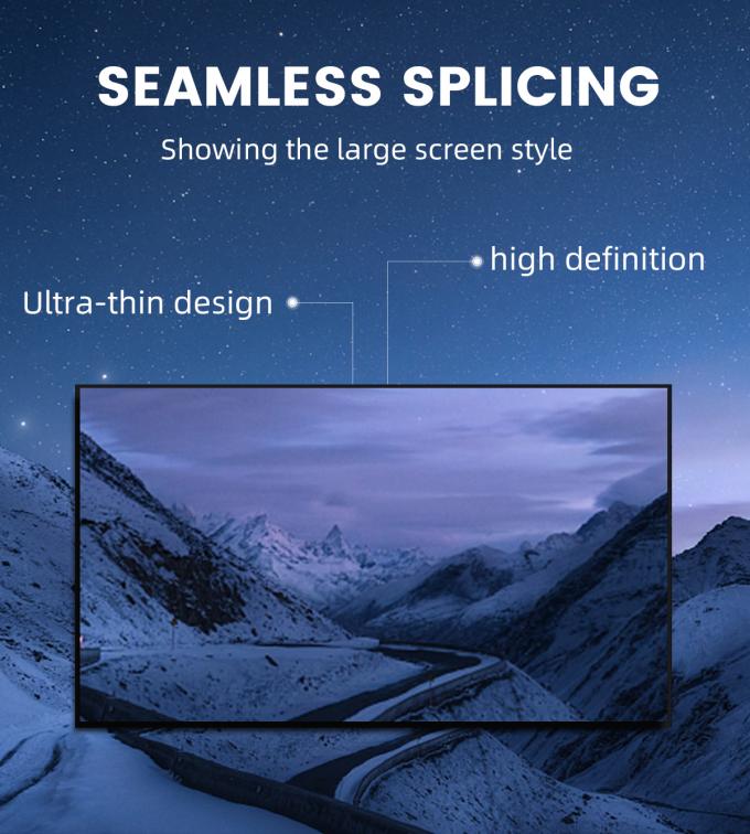 COB P0.9 P1.2 8K 4K  HDFull Color Ultrathin Fixed Indoor LED Video Wall Panel Screen Display 5