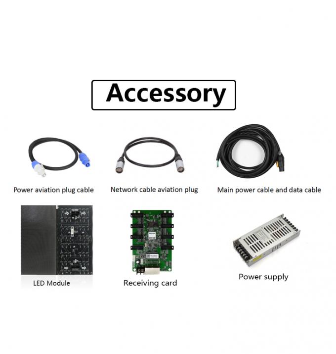 Indoor Rental LED Display Screen P2.6 P2.9 P3.91 P4.81 for Stage Concert Event Wall Panel 2