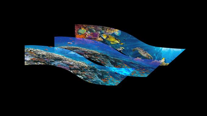 Transparent P3.91 Holographic Led Screen Full Color Led Display Screen Holographic Invisible  Invisible Led Screen 6