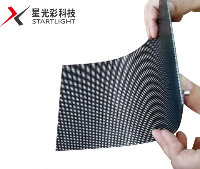 P1.5 P2.5 P4 Led Soft Screen Indoor Outdoor Led Curved Soft Vertical Flexible Ads Display Screen 3