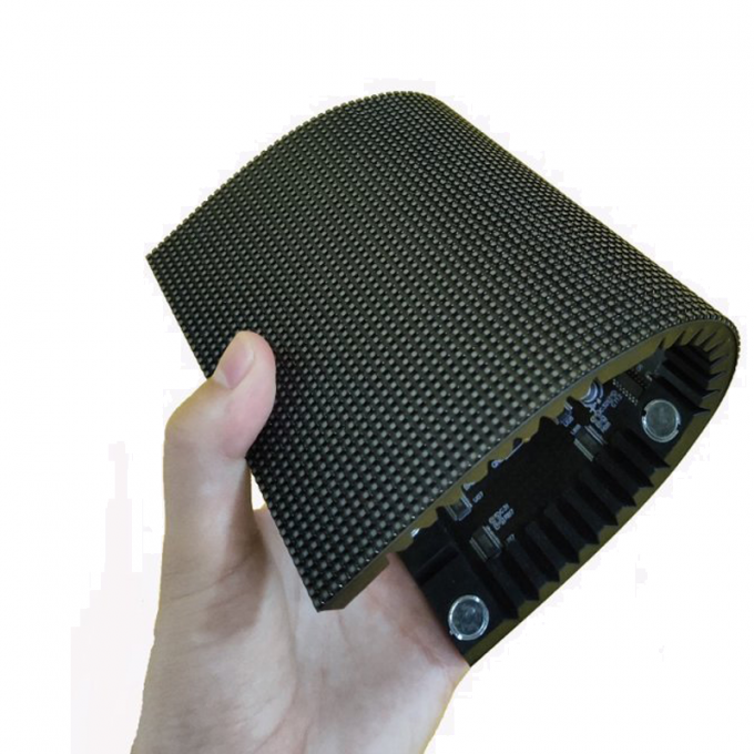 P1.5 P2.5 P4 Led Soft Screen Indoor Outdoor Led Curved Soft Vertical Flexible Ads Display Screen 4