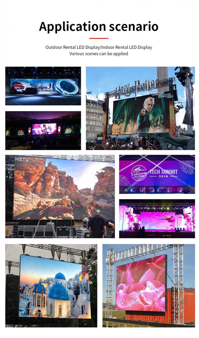 P3.91 P2.6 Rental Movie LED Screen Christmas Show Dance Party LED Display Events Backstage Church LED Video Wall 3