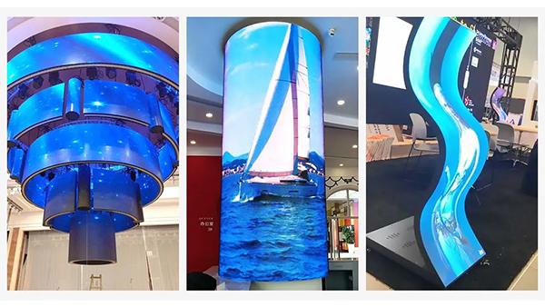 Soft flexible Led Screen Tv Display P3 Indoor Flexible Led Panel Sexy Screen Price 5