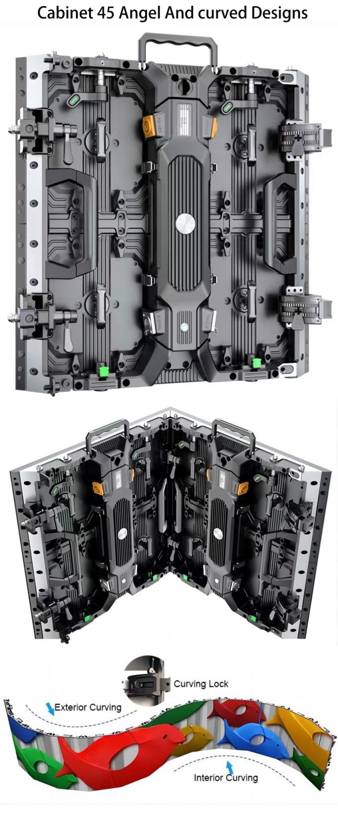 Indoor Outdoor rental Led Screen P1.56 P1.95 P2.6 P2.97 P3.91 for Back Stage Video Wall Display Panel 2