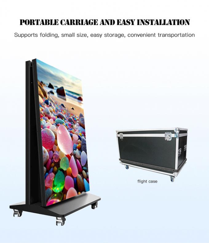 P2.5  Foldable LED poster Indoor LED Poster Advertising Product Show 3