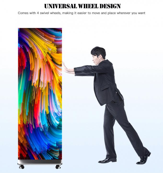 P2.5  Foldable LED poster Indoor LED Poster Advertising Product Show 7