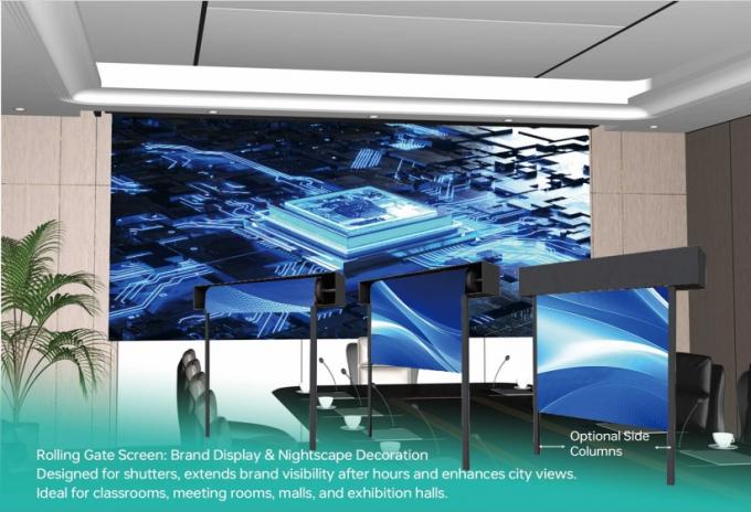 GOB Rollable LED Display LED Wall LED Panel LED Sign LED Billboard LED Screen 2