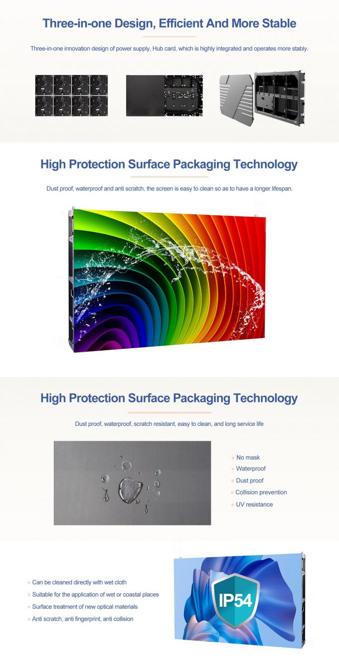 COB Indoor Led Screen P0.9 P1.2 P1.5 P1.87 Video Wall Display Price Indoor LED Display Led Cob Screen 3