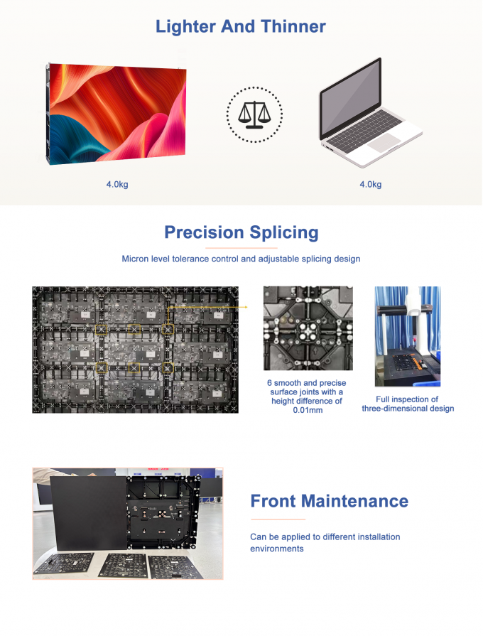 COB Indoor Led Screen P0.9 P1.2 P1.5 P1.87 Video Wall Display Price Indoor LED Display Led Cob Screen 5