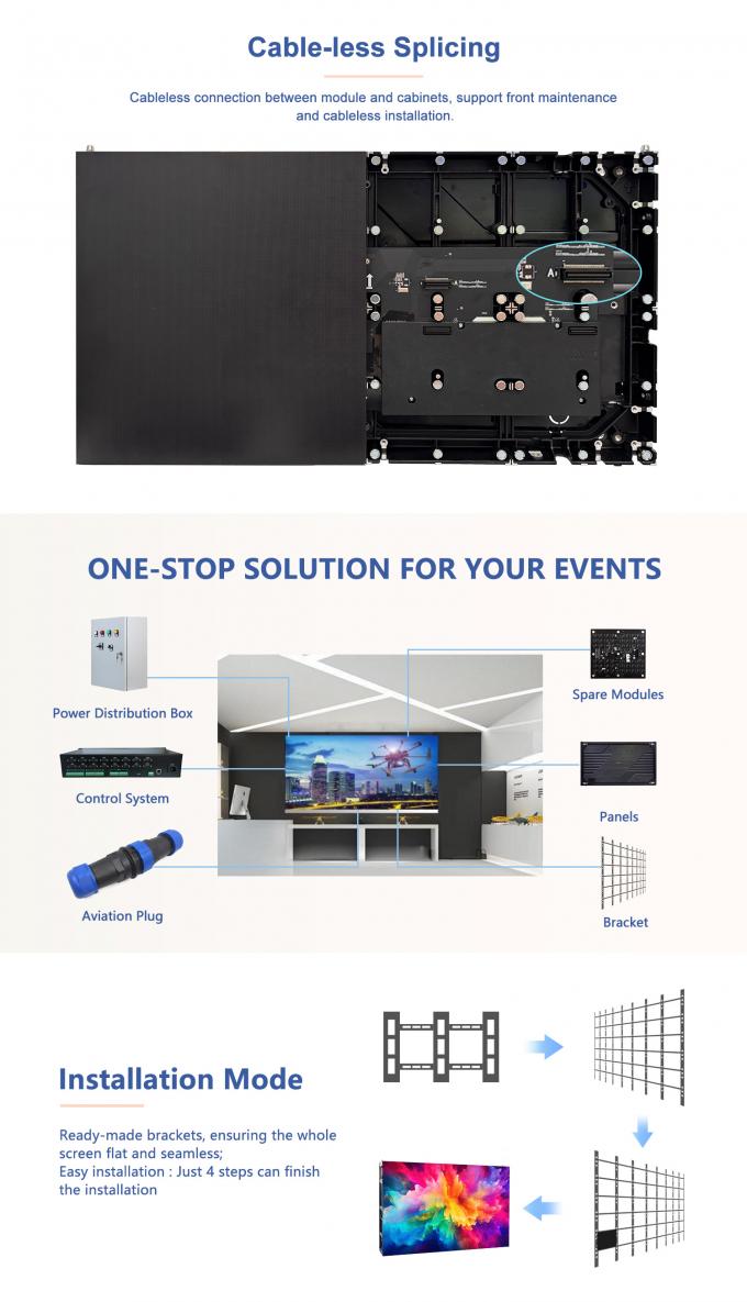 COB Indoor Led Screen P0.9 P1.2 P1.5 P1.87 Video Wall Display Price Indoor LED Display Led Cob Screen 6