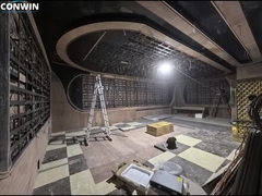 Inside HD LED Display Pixel 1.53mm Ultra Slim Aluminum LED Video Wall Panels