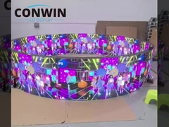 Customizable Soft Led Screen Tv Display P3 Indoor Flexible Led Panel Sexy Screen Price