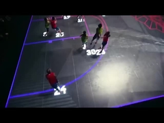 Full Color Interactive Digital Dance Led Floor Tile Screen