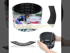 P1.5 P2.5 P4 Led Soft Screen Indoor Outdoor Led Curved Soft Vertical Flexible Ads Display Screen