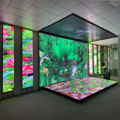 3D Stage Dance Floor Panel Display Interactive LED Floor Tile Screen P2.6 P2.97 P3.91 Led Screen